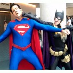 Punching out the man of steel.